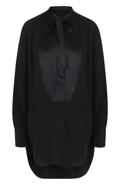 Шелковая блуза свободного кроя с воротником аскот Rag&Bone 2530017