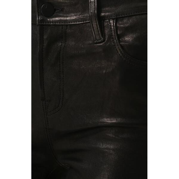 Однотонные кожаные брюки-скинни J Brand 2528259