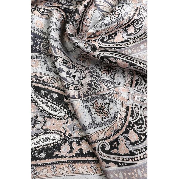 Шелковый платок с принтом Michele Binda 2523312