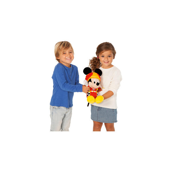 Disney Мягкая игрушка "Микки и весёлые гонки: Микки Маус" (34 см, звук, музыка) IMC Toys 6767023
