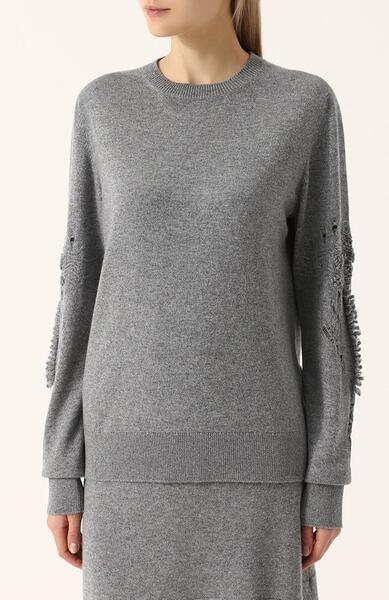 Кашемировый пуловер с круглым вырезом Barrie 2505989