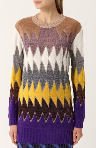 Удлиненный пуловер с круглым вырезом Missoni 2505326