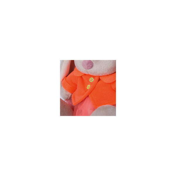 Мягкая игрушка Зайка Ми в оранжевой куртке и юбке, 23 см Budi Basa 8577946