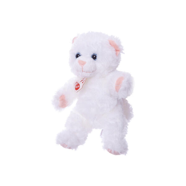 Мягкая игрушка Белая кошка, 20 см TRUDI 4601420