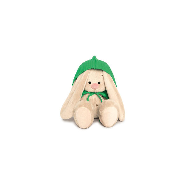 Мягкая игрушка Зайка Ми в зеленом пончо, 15 см Budi Basa 7771067