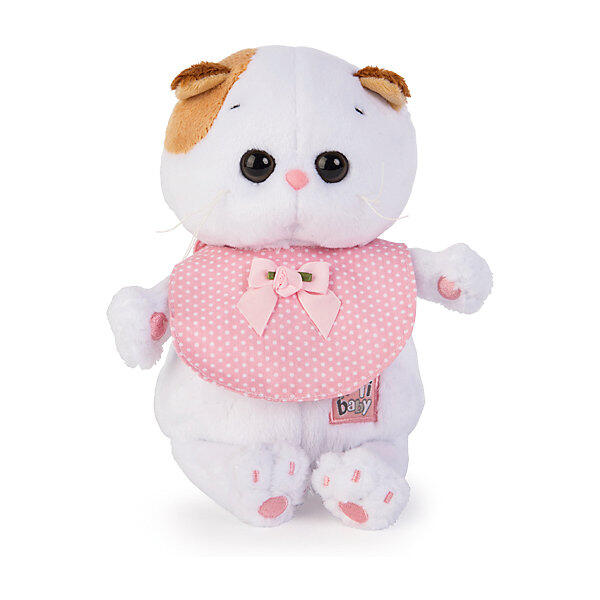 Мягкая игрушка Кошечка Ли-Ли Baby в розовом слюнявчике, 20 см Budi Basa 7319986