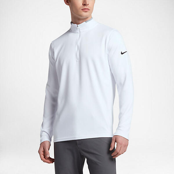 Мужская футболка для гольфа с длинным рукавом Nike Dri-FIT Half-Zip 091209178225