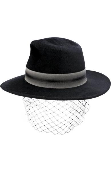 Вечерняя фетровая шляпа с декором Philip Treacy 2488943