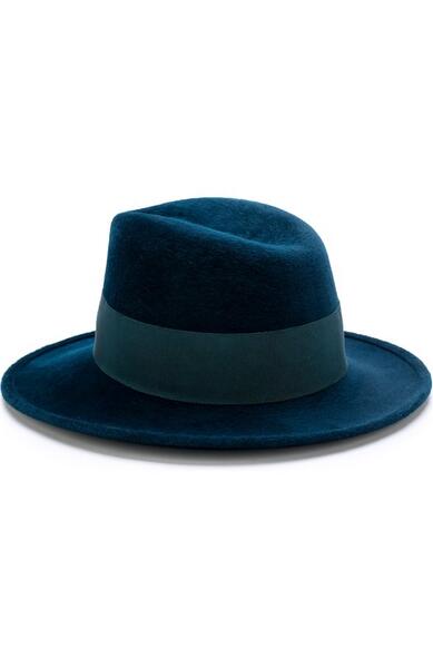 Фетровая шляпа с атласной лентой и брошками Philip Treacy 2488940