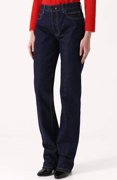 Расклешенные джинсы с контратсной прострочкой CALVIN KLEIN 205W39NYC 2450327