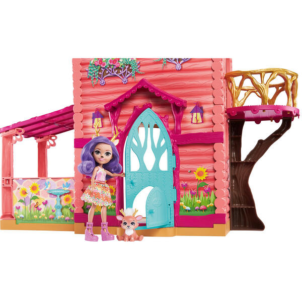 Набор с куклой Enchantimals "Домик Данессы Оленни" Mattel 8422411