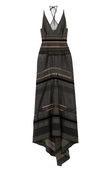 Приталенное платье-макси с подолом Roland Mouret 2432153