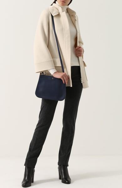 Кашемировое пальто с укороченным рукавом и капюшоном Loro Piana 2430012