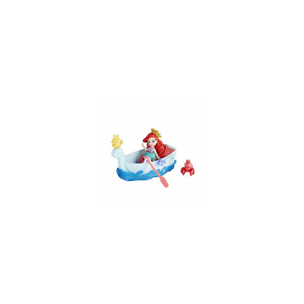 Игровой набор с мини-куклой Disney Princess "Маленькое королевство" Ариэль и лодка Hasbro 10023492