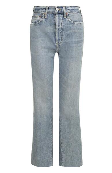 Укороченные расклешенные джинсы Re/Done 2407791