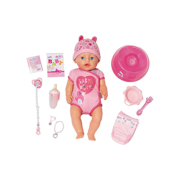 Интерактивная кукла "Baby born" Девочка, 43 см Zapf Creation 10037182