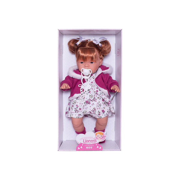 Кукла Катя 38 см, со звуком Llorens 9608224