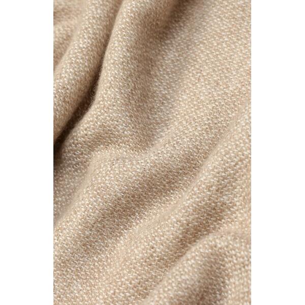 Кашемировый шарф с необработанным краем Kiton 2360087