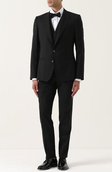 Шерстяной костюм-тройка Dolce&Gabbana 2352995