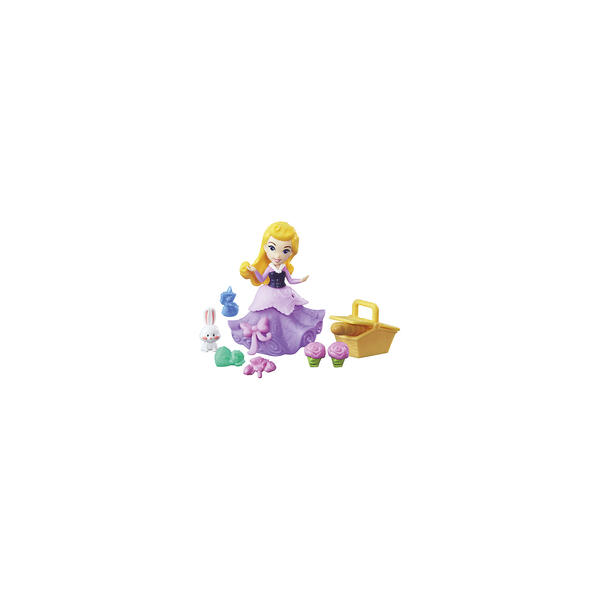 Игровой набор с мини-куклой Disney Princess "Маленькое королевство" Аврора Hasbro 8401587