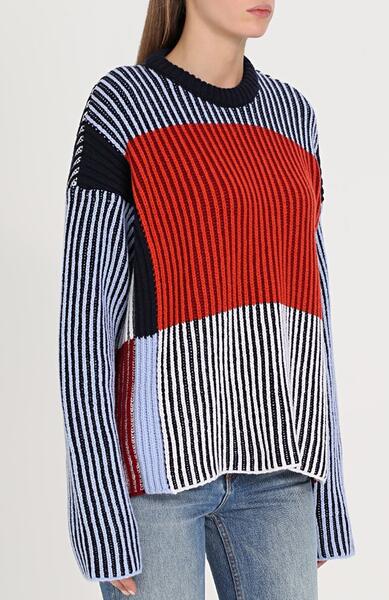 Пуловер свободного кроя с круглым вырезом MRZ 2332604