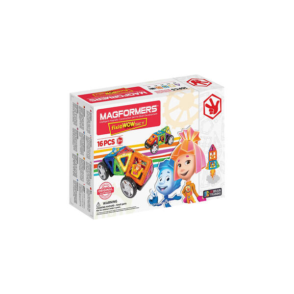 Магнитный конструктор Fixie Wow set, Magformers 6992490