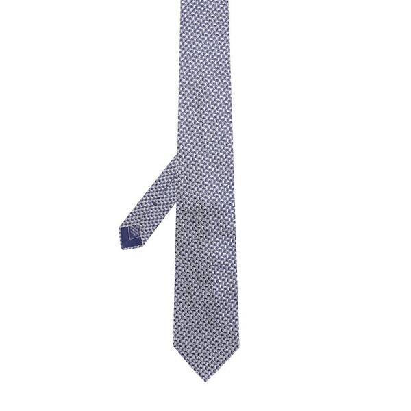 Шелковый галстук с узором Brioni 2312968