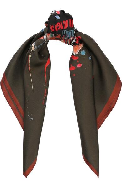 Шелковый платок с принтом Valentino 2285521