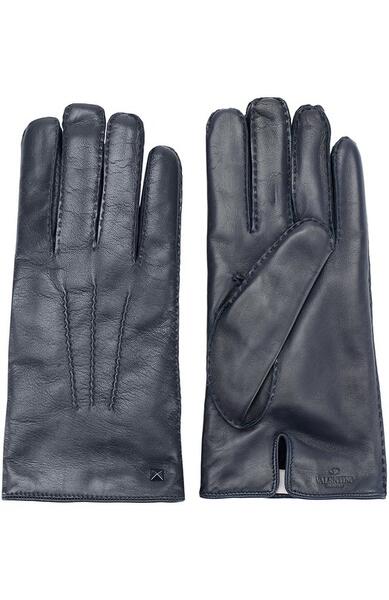 Кожаные перчатки Garavani с кашемировой подкладкой Valentino 2274112