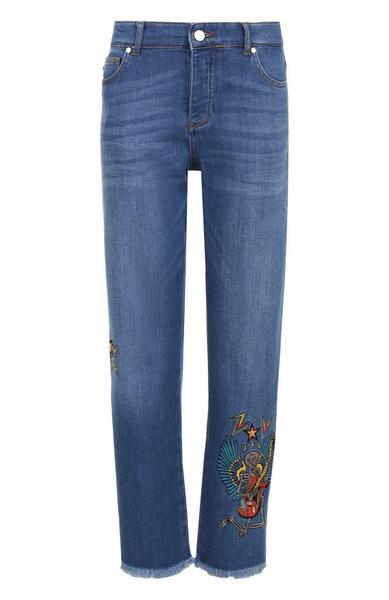 Укороченные джинсы прямого кроя с вышивкой Zadig&Voltaire 2266786