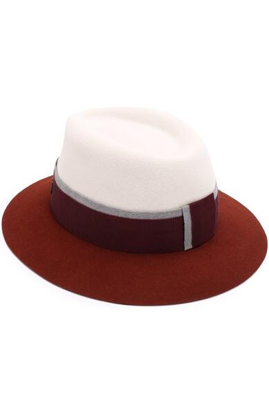 Фетровая шляпа Andre с лентой Maison Michel 2264793