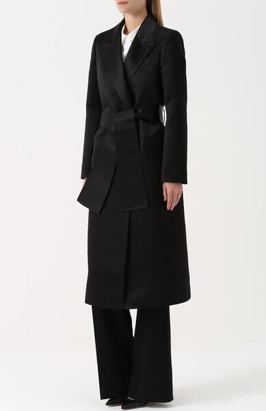 Шелковое пальто с широким поясом Tom Ford 2182422