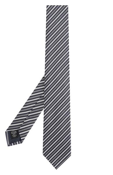 Шелковый галстук в полоску Ermenegildo Zegna 2134284