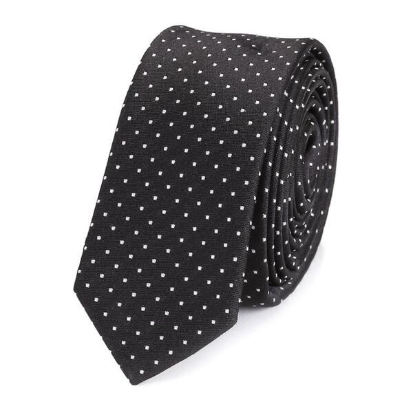 Шелковый галстук с узором Dolce&Gabbana 2124236