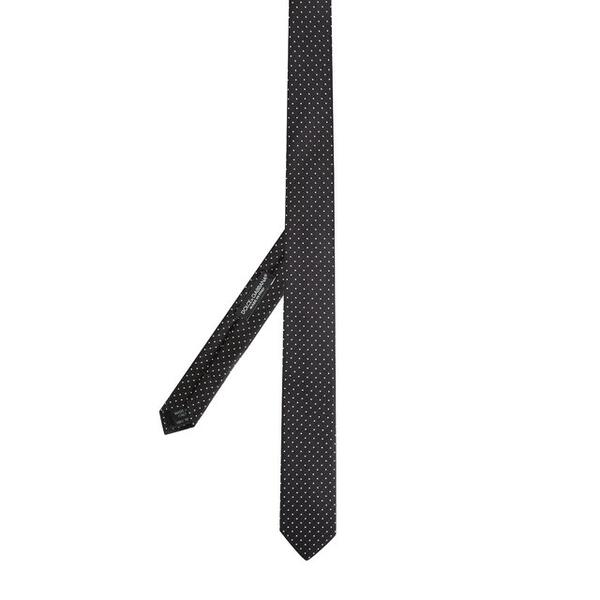 Шелковый галстук с узором Dolce&Gabbana 2124236
