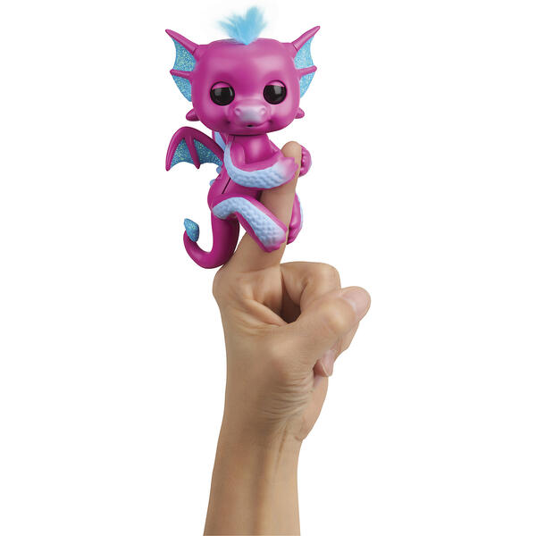 Интерактивный дракон Fingerlings Сенди, 12 см WOWWEE 10126849