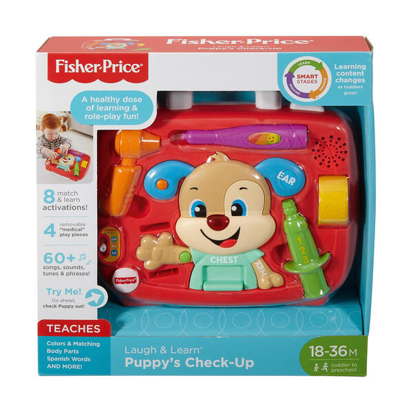 Интерактивная игрушка Fisher-Price Медицинский набор Ученого Щенка Mattel 8068891