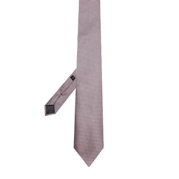Шелковый галстук с узором Ermenegildo Zegna 2072387