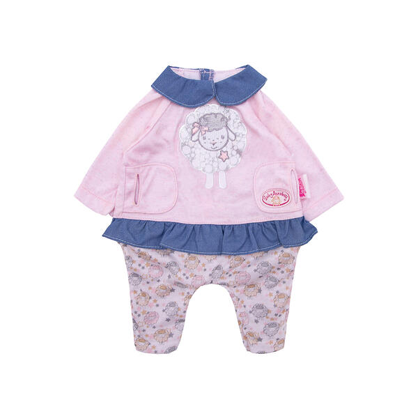 Одежда для куклы "Baby Annabell" Костюмчик для прогулки, розово-голубой Zapf Creation 8715561