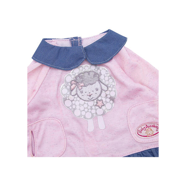 Одежда для куклы "Baby Annabell" Костюмчик для прогулки, розово-голубой Zapf Creation 8715561