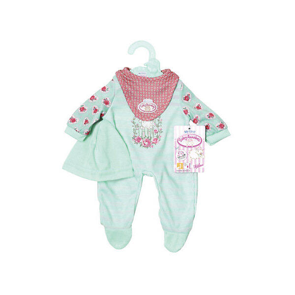 Одежда для куклы my first Baby Annabell мятного цвета , 36 см Zapf Creation 8541558