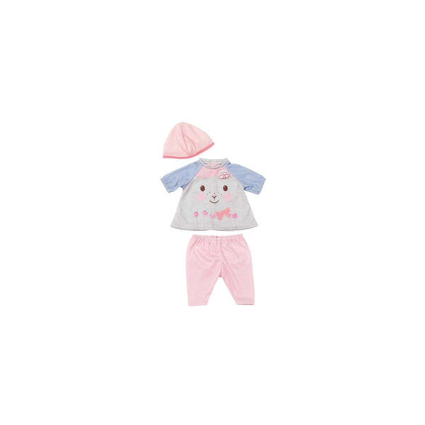 Одежда для куклы 36 см, my first Baby Annabell, цвет Серо-голубой Zapf Creation 4829112