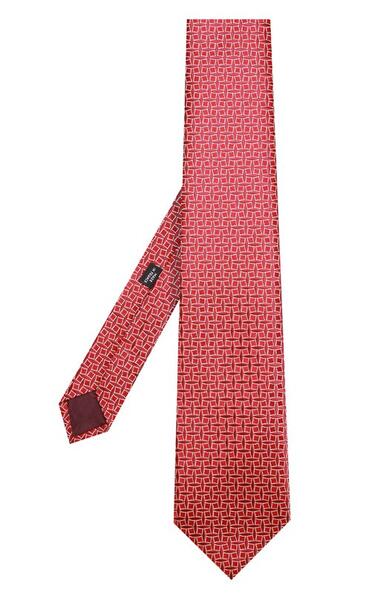 Шелковый галстук с узором CHARVET 2040543