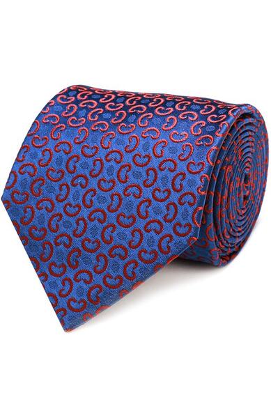 Шелковый галстук с узором CHARVET 2040529