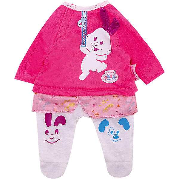 Одежда для куклы "My little BABY born" Костюмчик, розовый Zapf Creation 8715554