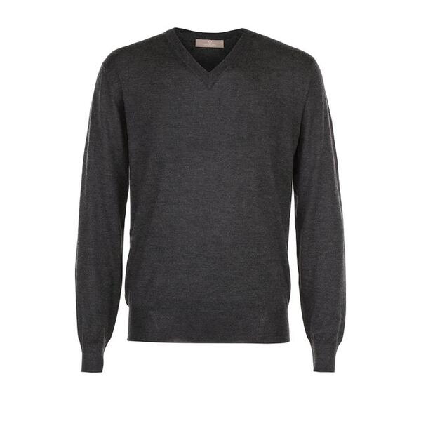 Пуловер тонкой вязки из смеси кашемира и шелка CRUCIANI 1542505