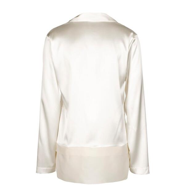 Шелковая блуза в пижамном стиле La Perla 1706382