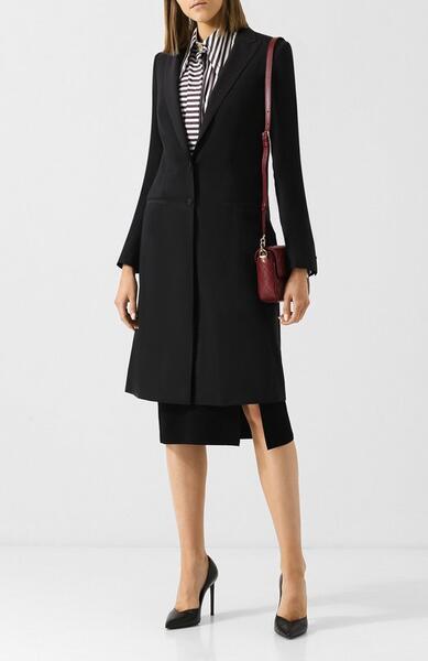 Приталенное шерстяное пальто Dolce&Gabbana 1688909