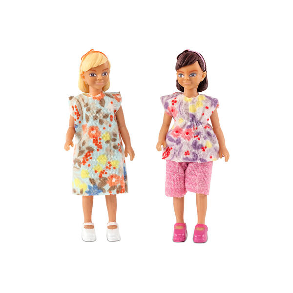 Куклы для домика Две девочки Lundby 10361947