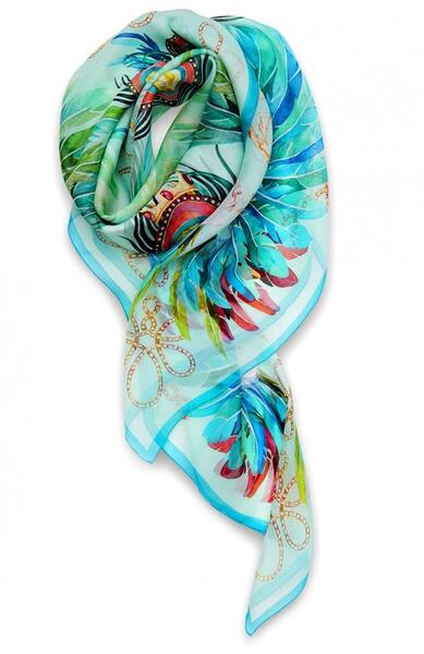 Шелковый платок Imperial Feathers LALIQUE 1588524